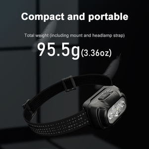 USB-C rechargeable lithium-ion triple LED IP66 étanche <span class=keywords><strong>lampe</strong></span> <span class=keywords><strong>frontale</strong></span> portable <span class=keywords><strong>pour</strong></span> les sports de plein air et la course sur sentier - Product Image 6