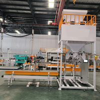 Machine d'emballage automatique motorisée de haute qualité pour céréales en vrac de 20 kg/50 kg, à double seau, pour la couture, le pesage et l'ensachage de la farine