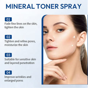 Wholesale Vegan Lightening Vitamin C Infused Mineral Face Moisturizer <b>Toner</b> Mist Spray Organic Fragrance for All <b>Skin</b> Types - Product Image 3