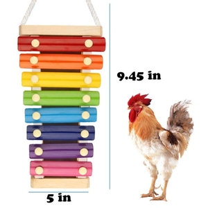 Oiseau Jouets Poulet Jouets Anneau Cloche <span class=keywords><strong>Piano</strong></span> 7 Tons Usine En Gros Perroquet Jouets Oiseau Fournitures - Product Image 4