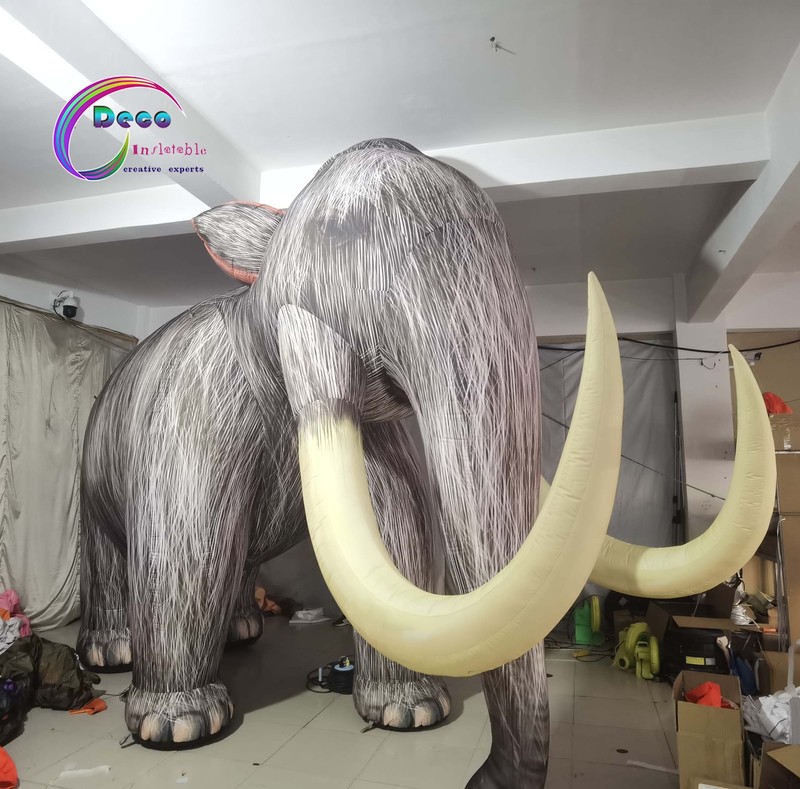 Realistic Giant Mammoth Inflatable Advertising Inflatables