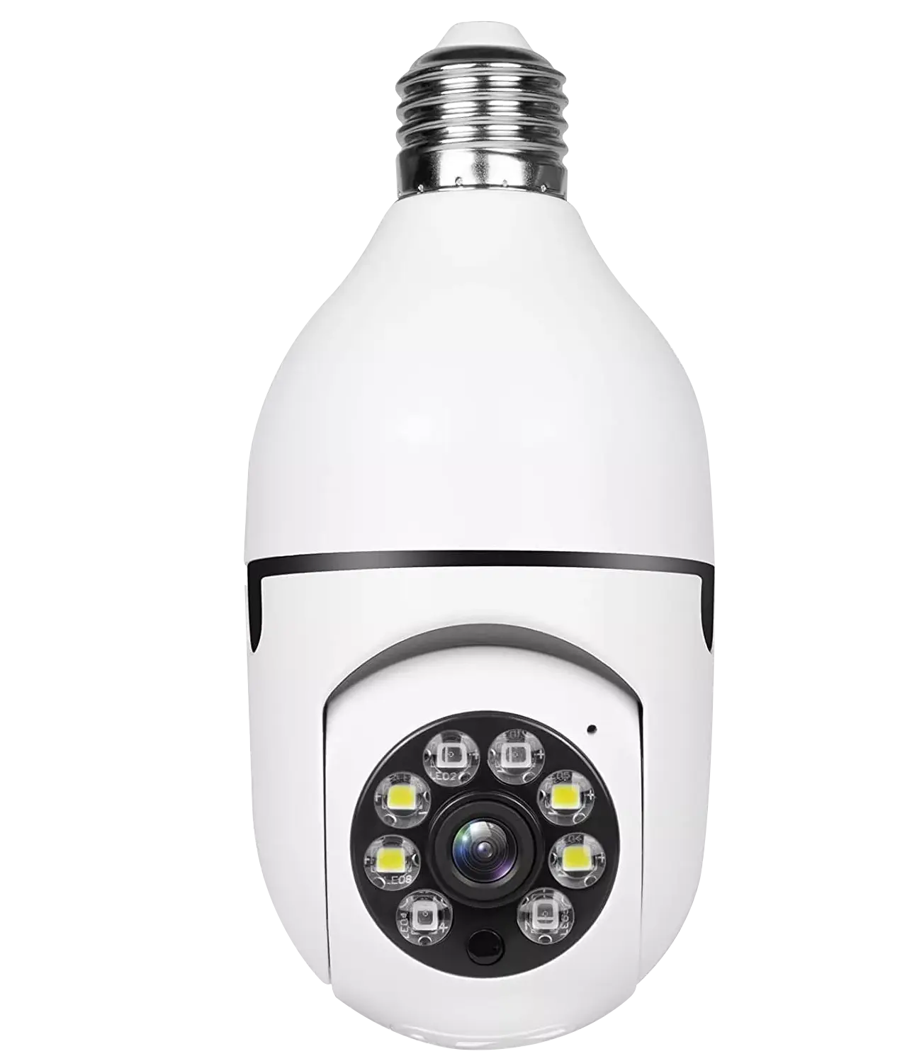 2MP A6 Bulb Surveillance Camera Night Vision Auto Tracking Wireless WIFI Camera Smart Security IP Surveillance Camera A6