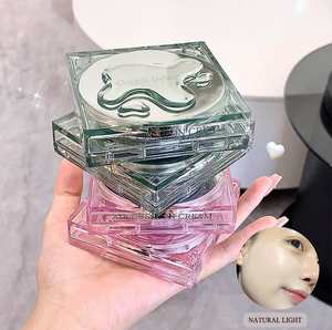 Private Label Neuankömmling 2-in-1 All Skin Tone Vollflächige Creme Foundation 4 Shades Pressed Powder Air Cushion BB Cream - Product Image 2