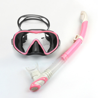 Masque de plongée professionnel pour piscine, lunettes de plongée de haute qualité à faible volume pour adultes, masque de plongée avec tuba