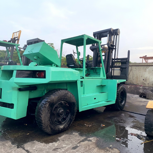 <b>Used</b> Mitsubishi FD150 Second Hand Manual <b>Pallet</b> Truck 15 Ton Diesel Forklift 4WD Rough Terrain - Product Image 1