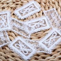 Série Alphabet Coréen – Écussons en dentelle chenille 3D écologiques à broder sur les vêtements, les accessoires pour cheveux, les chaussures et les chapeaux