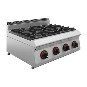 Grill à roche chaude au GPL en acier inoxydable industriel, vente chaude, 2 brûleurs, machine à <span class=keywords><strong>barbecue</strong></span>, prix bas, grill à roche au <span class=keywords><strong>gaz</strong></span> de comptoir - Product Image 3
