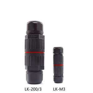 Connecteur de lumière LED souterraine de type mini mâle-femelle <span class=keywords><strong>avec</strong></span> bornes à vis pour éclairages paysagers extérieurs - Product Image 1