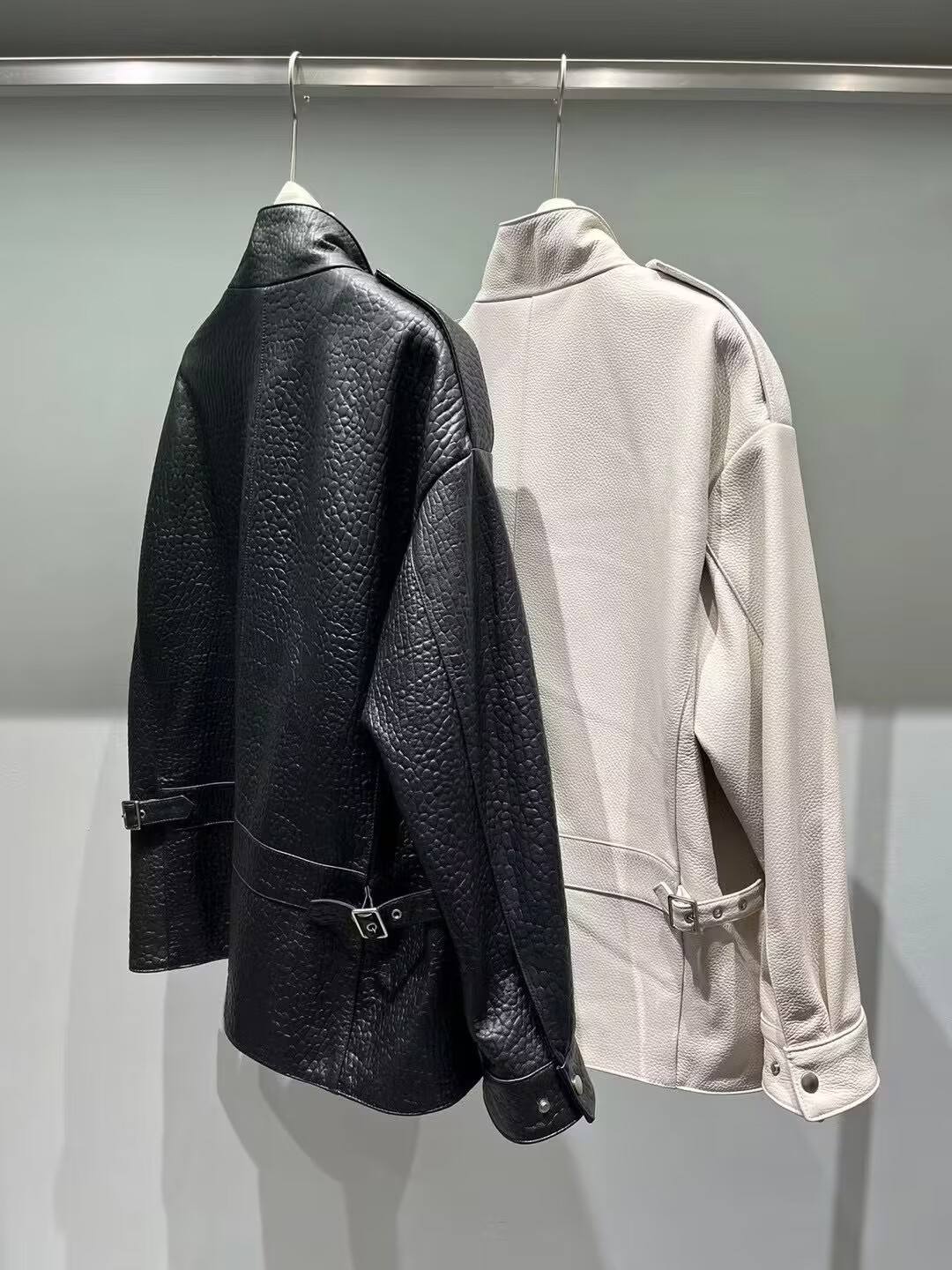 Vintage Fashion Sport Coats New Fashion 100% Genuine Leather