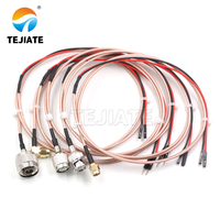 SMA DuPont Mâle Femelle 50 OHM RG316 RF Câble Coaxial BNC SMB TNC N MCX MMCX Connecteur UHF 2.54mm"