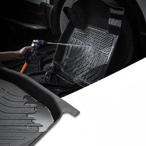 Pour <span class=keywords><strong>Volvo</strong></span> <span class=keywords><strong>Tapis</strong></span> <span class=keywords><strong>de</strong></span> <span class=keywords><strong>sol</strong></span> imperméable tous temps noir en matériau TPE spécialement conçu pour le revêtement <span class=keywords><strong>de</strong></span> voiture <span class=keywords><strong>de</strong></span> gouvernail droit - Product Image 3