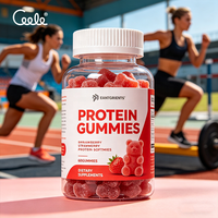 Gummies protéinés végétaliens à base de plantes, formule sans sucre, fournissent une nutrition essentielle pour la forme physique et la gestion du corps à long terme