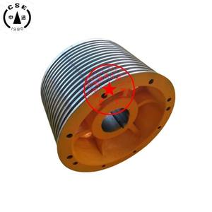 350*14*8 340*12*8 424*14*10 424*12*10 piezas de elevador rueda de tracción de bobinado de elevador para Thysse - Product Image 6