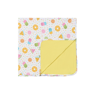 <span class=keywords><strong>Couverture</strong></span> pour bébé personnalisée pour Halloween, literie de jour, dessin animé, couvertures en bambou biologique tissées à la main, résistantes à l'eau, toutes saisons - Product Image 1