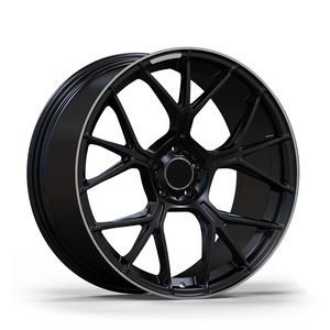 Ruedas de cancelación de ruido de aleación forjada pulida Nuevas recomendadas para usar con neumáticos silenciosos para Mercedes- 2018 S560 - Product Image 4