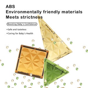 Artículos de tendencia 2025 Rompecabezas 3D Bloque de construcción <span class=keywords><strong>Animales</strong></span> Bloque mágico STEM Forest Diamond Tiles para niños con dinosaurio - Product Image 3