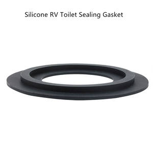 Joint d'étanchéité de <span class=keywords><strong>toilette</strong></span> RV en silicone robuste pour la plupart des modèles de toilettes de camping-car, marines et portables Remplacement de soupape de décharge étanche - Product Image 4