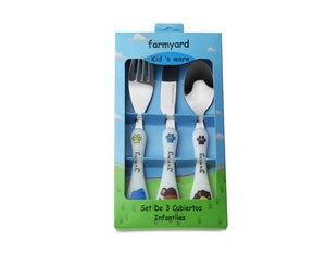 Poignée en plastique <span class=keywords><strong>Couverts</strong></span> Pour Enfants de Bande <span class=keywords><strong>Dessin</strong></span>ée qui Respecte L'environnement Coloré Enfants Ensemble de <span class=keywords><strong>Couverts</strong></span> - Product Image 4