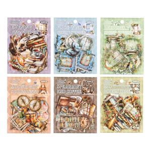 40 Pegatinas por Paquete, Serie Slow Tune <span class=keywords><strong>Paris</strong></span>, Material Vintage para Manualidades, Pegatinas Decorativas - Product Image 5