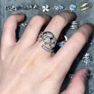 Anillos de joyería de moda Anillo de plata certificada Plata de Ley 925 joyas de plata 925 por mayor - Product Image 6