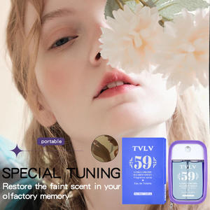 Parfum numérique de luxe en silicone, longue tenue, floral, format voyage, vaporisateur léger, version portable - Product Image 1