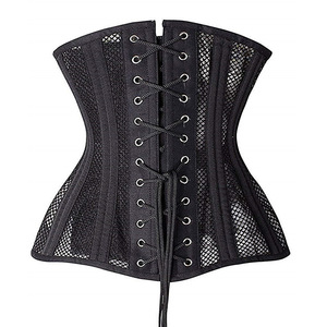 Fajas colombias Shaper ren lên <span class=keywords><strong>Corsage</strong></span> corselet thép xương dây rút dây có thể điều chỉnh giảm béo Bustier eo huấn luyện viên áo nịt ngực - Product Image 4