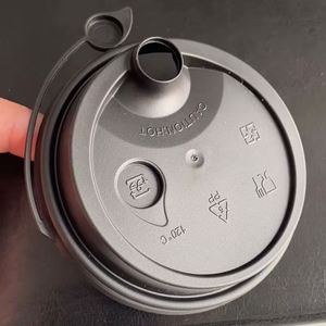 Excellent Quality New Arrival Factory Price 90/98mm Diameter Eco-Friendly Plastic PP Leakproof Conjoined Cup Lid for Boba <b>Milk</b> - Product Image 2