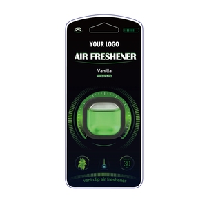 Custom Logo Silicone Eucalyptus Liquid Perfume Refresher 2-Pack Air Fresheners Odor Eliminator Promotional Gifts Car <strong>Vent</strong> <strong>Clip</strong> - Product Image 3