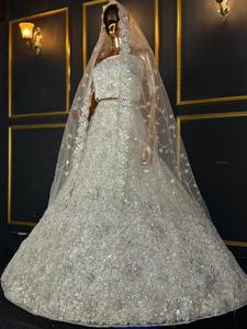 ชุดเลเฮนกาเจ้าสาวงานปักจาร์กันคุณภาพดีไซน์ใหม่สุดหรูหรา พร้อมชุดแต่งงานสุดสง่างาม มีจำหน่ายในราคาที่ดีที่สุด - Product Image 3