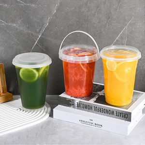 Gobelets en plastique jetables personnalisés avec logo couleur, gobelets PP pour jus et bière, vaisselle 100 % jetable - Product Image 5