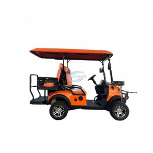 Carrito de Golf Eléctrico Todoterreno para 4 Pasajeros, Batería de Litio de 4KW, para Transporte en Complejos Turísticos y Campos de Golf, Cumple con la Normativa CE - Product Image 1