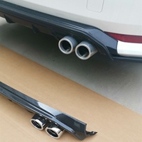 Kit de carrocería para parachoques trasero de coche, alerón, Protector de esquina para Toyota Corolla 2019, 2020, 2021, 2022, difusor trasero, labio de escape