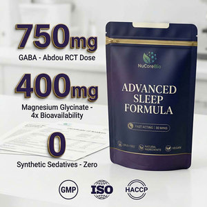 Poudre de soutien au sommeil OEM ODM Marque Privée Ashwagandha <span class=keywords><strong>L</strong></span>-Théanine Magnésium Extrait de Racine de Valériane Mélange Relaxant pour un Sommeil Profond - Product Image 5