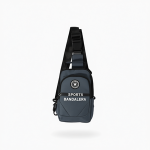 Bolso de pecho tres en uno para hombre 23.5X15.5X6CM Sport Round Logo BANDOLERA - Product Image 1