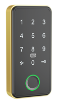 Serrure de casier numérique à empreinte digitale pour sites sportifs, en alliage de zinc durable, antivol, pour équipement de gym, avec accès par application, mot de passe et code.
