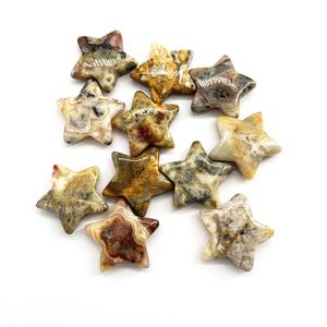 Stella di cristallo intagliato a mano stella ametsyt stella fiocco di neve stella, <span class=keywords><strong>Rhodonite</strong></span>, pizzo pazzo agata guarigione Chakra di pietra - Product Image 6