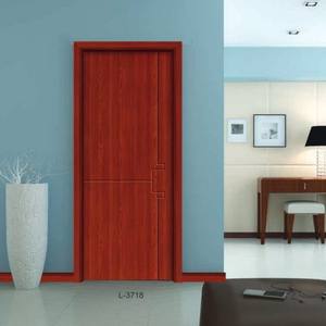Puerta Exterior de Madera Sólida de Estilo Moderno, Resistente a la Deformación, Ignífuga, Insonorizada y Ecológica, para Apartamentos, Dormitorios y Hoteles - Product Image 2