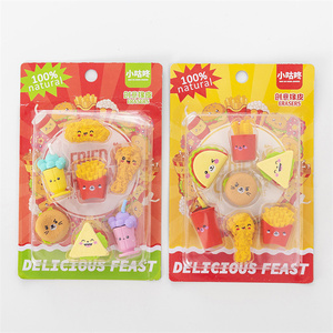 2025 Mới Sáng Tạo Văn Phòng Phẩm Sản Phẩm Trường Công Cụ Trong Kho Kawaii 2D Hình Nhỏ Cao Su Bút Chì Tẩy Cho Trẻ Em Tùy Chỉnh - Product Image 5