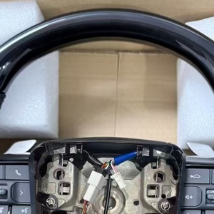 พวงมาลัยเปียโนสีดำสำหรับโตโยต้า LC300 <span class=keywords><strong>GR</strong></span> ใช้ได้กับ elfland Cool Road zeprado Highlander VELLFIRE Crosser - Product Image 5