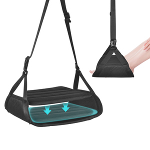 <span class=keywords><strong>Hamaca</strong></span> de reposapiés ajustable de viaje portátil para interiores y exteriores para debajo del escritorio <span class=keywords><strong>en</strong></span> el trabajo, oficina, avión, hogar - Product Image 2