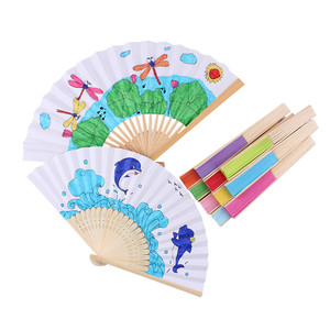 Tùy Chỉnh In Khắc Tre Cầm Tay Người Hâm Mộ Món Quà Cổ Điển Có Thể Gập Lại Hollow Khắc Tay Bằng Gỗ <span class=keywords><strong>Fan</strong></span> Hâm Mộ - Product Image 2