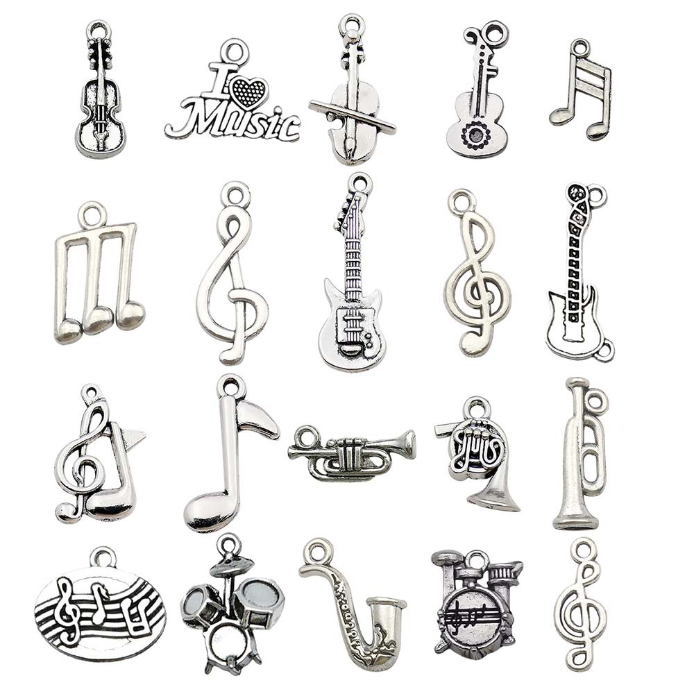 Mixed 20 Ancient Silver Music Series - 22.7g - SN893