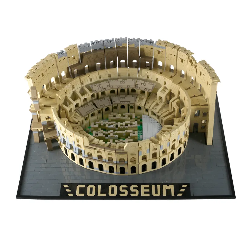 Mould King 22002 Ancient Roman Colosseum Assembly Building Block Toy Set For Boys Educational Toy Kids Building Toys