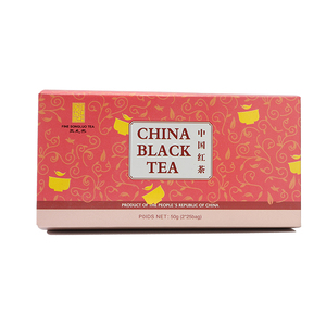 En gros et au détail très arôme Chine Keemun thé <span class=keywords><strong>noir</strong></span> bio sacs 25 sacs/boîte - Product Image 5