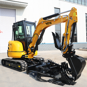 Excavadora con Motor Kubota, Envío Gratuito, para Casa y Granja, 3.5 Toneladas, 2 Toneladas, 1.5 Toneladas, Cabina, Miniexcavadora Pequeña, Retroexcavadora - Product Image 1