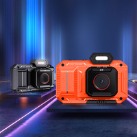 Kamera Video Digital 4K 8lk, kamera Dslr HD profesional mendukung 64G, kamera ganda, layar elemen