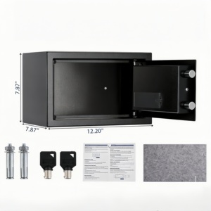 Mini <span class=keywords><strong>coffre</strong></span>-<span class=keywords><strong>fort</strong></span> de sécurité domestique avec revêtement électrostatique, serrure numérique électronique, <span class=keywords><strong>clé</strong></span> dissimulée, serrure numérique électronique murale - Product Image 5