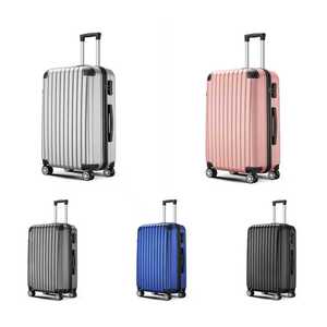 Vali kéo unisex 24 inch màu hồng, nhẹ & bền, hành lý đơn, bánh xe êm, dễ sử dụng và giá rẻ - Product Image 3