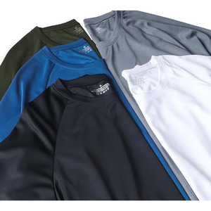 Custom <b>Men's</b> Quick-Dry Sports <b>T</b>-<b>Shirt</b> | <b>5</b>-<b>Pack</b> Moisture-Wicking Activewear Top for Gym, Training & Running | OEM Manufacturer - Product Image 4