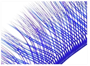 रंगीन YY आकार की पलकें एक्सटेंशन दो टिप पलकें C/D कर्ल ओम्ब्रे रंग प्राकृतिक Y पलकें मेष नेट क्रॉस झूठी पलक मेकअप - Product Image 5